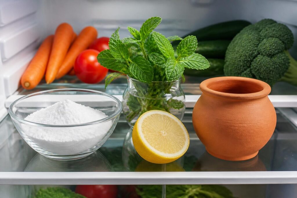 Neutraliser les odeurs du réfrigérateur naturellement
