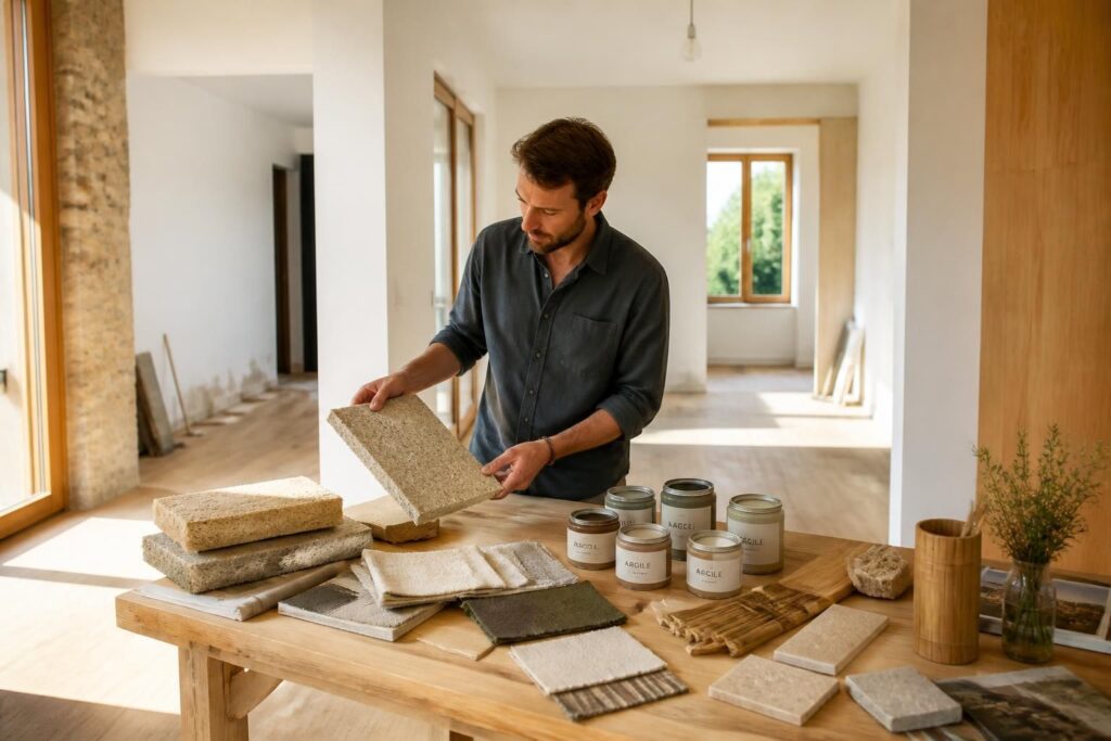 découvrez comment choisir des matériaux sains pour rénover votre intérieur et créer un environnement naturel, durable et respectueux de votre santé.