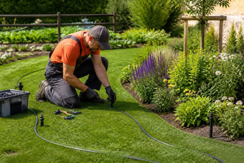 découvrez comment installer un système d'arrosage automatique efficace pour optimiser l'arrosage de votre jardin tout en économisant de l'eau et du temps.
