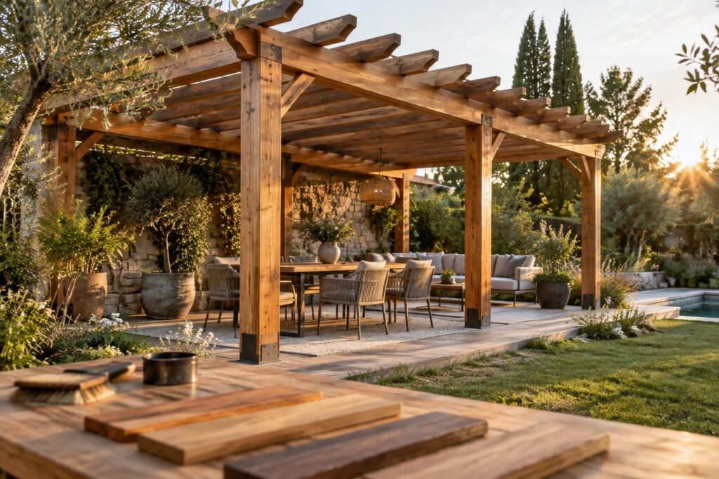 Bois pour pergola : choix, qualité et conseils pour une structure durable et esthétique