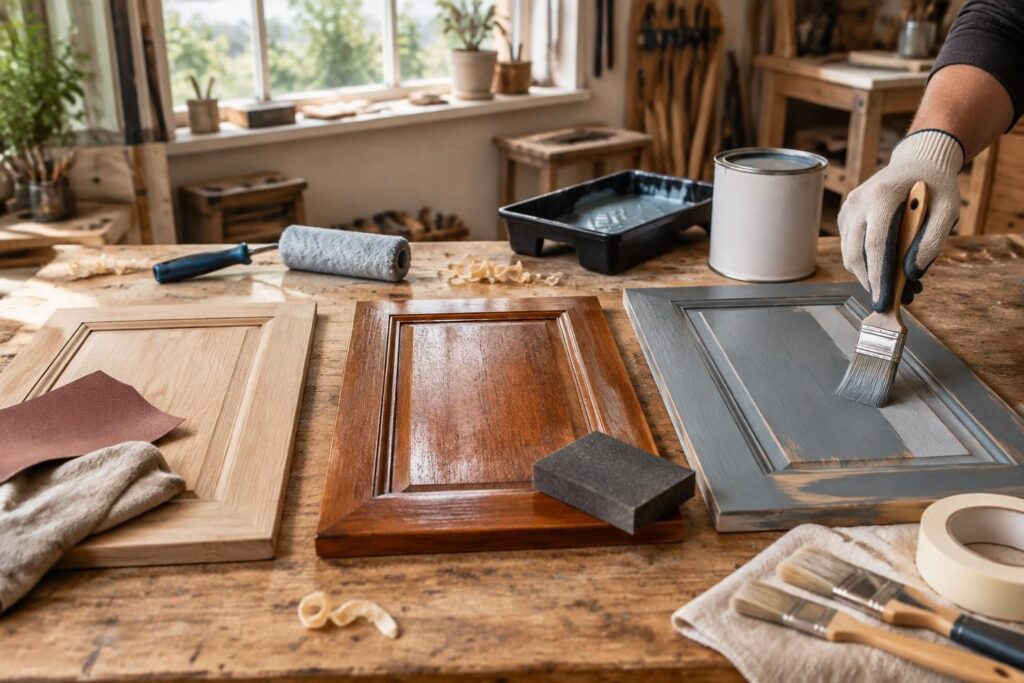 découvrez comment peindre du bois brut, verni ou déjà peint : préparation des surfaces, choix de la peinture et astuces pour un résultat durable.